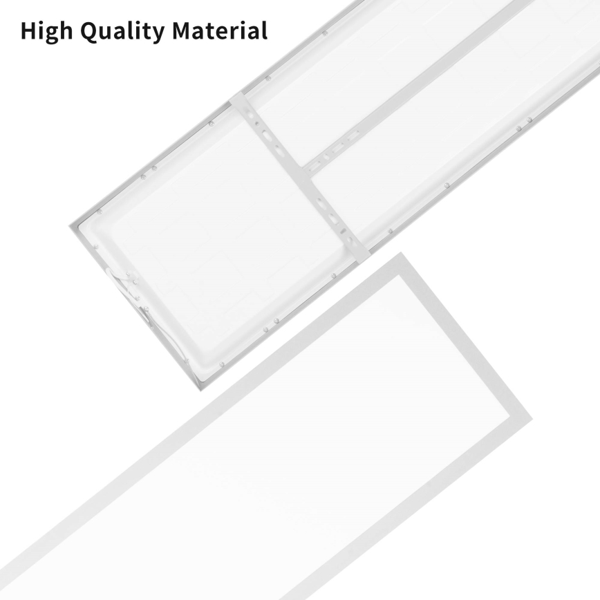 Brilagi - LED-Badezimmer-Deckenleuchte FRAME LED/50W/230V 3000/4000/6000K 120x30 cm IP44 silber