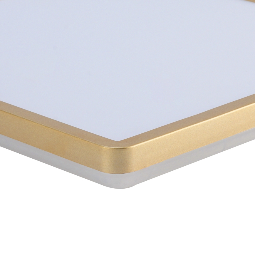 Brilagi - LED-Badezimmerleuchte ULTRA SLIM LED/24W/230V 42x42 cm goldfarben IP54
