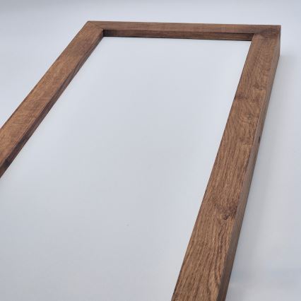 Brilagi - LED Badezimmer-Deckenleuchte WOODY FRAME LED/40W/230V 120x30 cm IP44 Kirschbaum