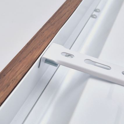 Brilagi - LED Badezimmer-Deckenleuchte WOODY FRAME LED/40W/230V 120x30 cm IP44 Kirschbaum