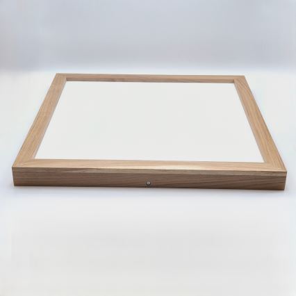 Brilagi - LED Deckenleuchte Badezimmer WOODY FRAME LED/40W/230V 60x60 cm IP44 Eiche
