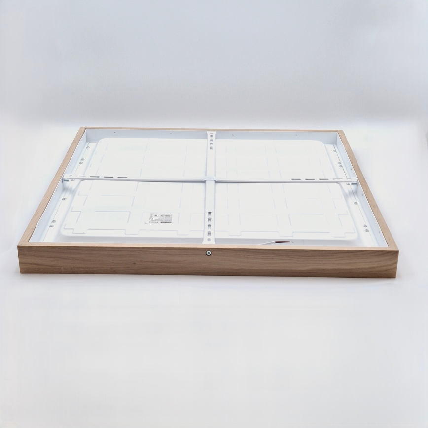 Brilagi - LED Deckenleuchte Badezimmer WOODY FRAME LED/40W/230V 60x60 cm IP44 Eiche