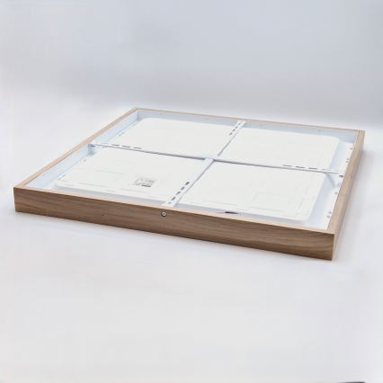 Brilagi - LED Deckenleuchte Badezimmer WOODY FRAME LED/40W/230V 60x60 cm IP44 Eiche