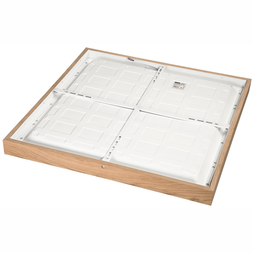 Brilagi - LED Deckenleuchte Badezimmer WOODY FRAME LED/40W/230V 60x60 cm IP44 Eiche