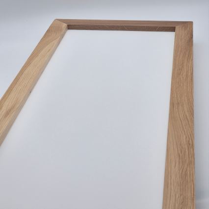 Brilagi - LED Badezimmerdeckenleuchte WOODY FRAME LED/50W/230V 120x30 cm IP44 Eiche