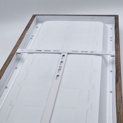 Brilagi - LED Badezimmer-Deckenleuchte WOODY FRAME LED/50W/230V 120x30 cm IP44 Eiche Nussbaum