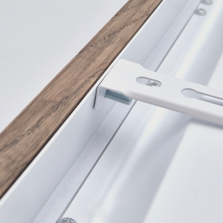 Brilagi - LED Badezimmer-Deckenleuchte WOODY FRAME LED/50W/230V 120x30 cm IP44 Eiche Nussbaum