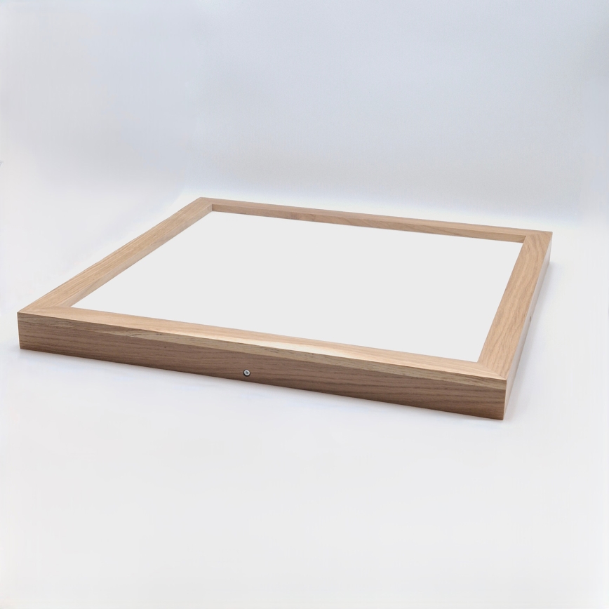 Brilagi - LED Badezimmerdeckenleuchte WOODY FRAME LED/50W/230V 60x60 cm IP44 Eiche