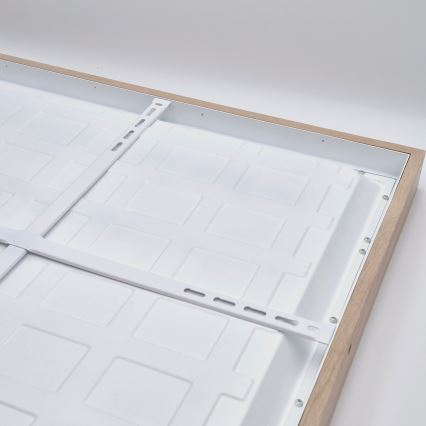 Brilagi - LED Badezimmerdeckenleuchte WOODY FRAME LED/50W/230V 60x60 cm IP44 Eiche