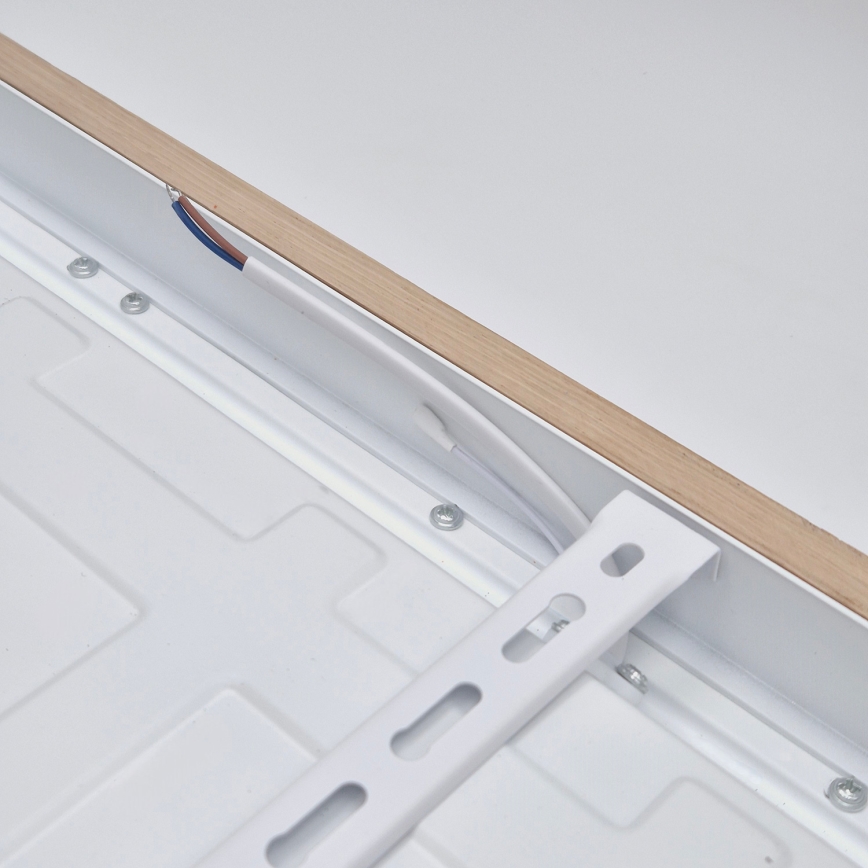 Brilagi - LED Badezimmerdeckenleuchte WOODY FRAME LED/50W/230V 60x60 cm IP44 Eiche