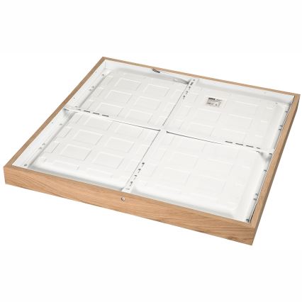 Brilagi - LED Badezimmerdeckenleuchte WOODY FRAME LED/50W/230V 60x60 cm IP44 Eiche