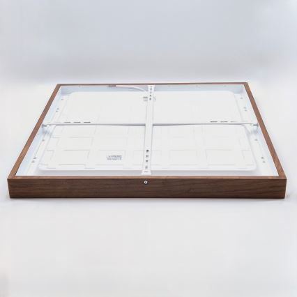 Brilagi - LED Deckenleuchte für Badezimmer WOODY FRAME LED/50W/230V 60x60 cm IP44 Eiche Kirsche