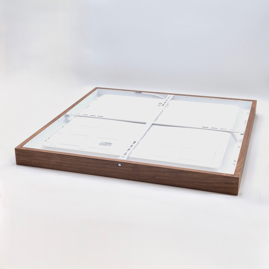 Brilagi - LED Deckenleuchte für Badezimmer WOODY FRAME LED/50W/230V 60x60 cm IP44 Eiche Kirsche