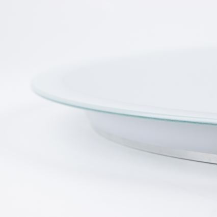 Brilagi - LED-Badezimmerspiegel BERNATE LED/19W/230V Ø 60 cm silber IP44 CRI 90 dimmbar + CCT