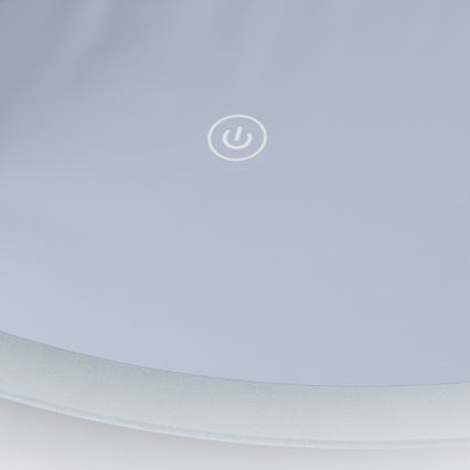 Brilagi - LED-Badezimmerspiegel BERNATE LED/19W/230V Ø 60 cm silber IP44 CRI 90 dimmbar + CCT