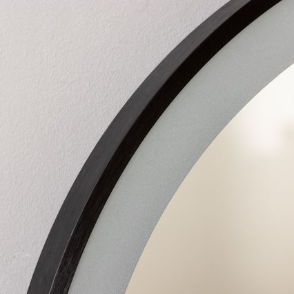 Brilagi - LED-Badezimmerspiegel CANZO LED/25W/230V 50x80 cm schwarz IP44 CRI 90 dimmbar + CCT