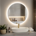 BRILAGI - LED-Badezimmerspiegel CUNEO LED/25W/230V Ø 80 cm IP44 CRI 90 dimmbar + CCT