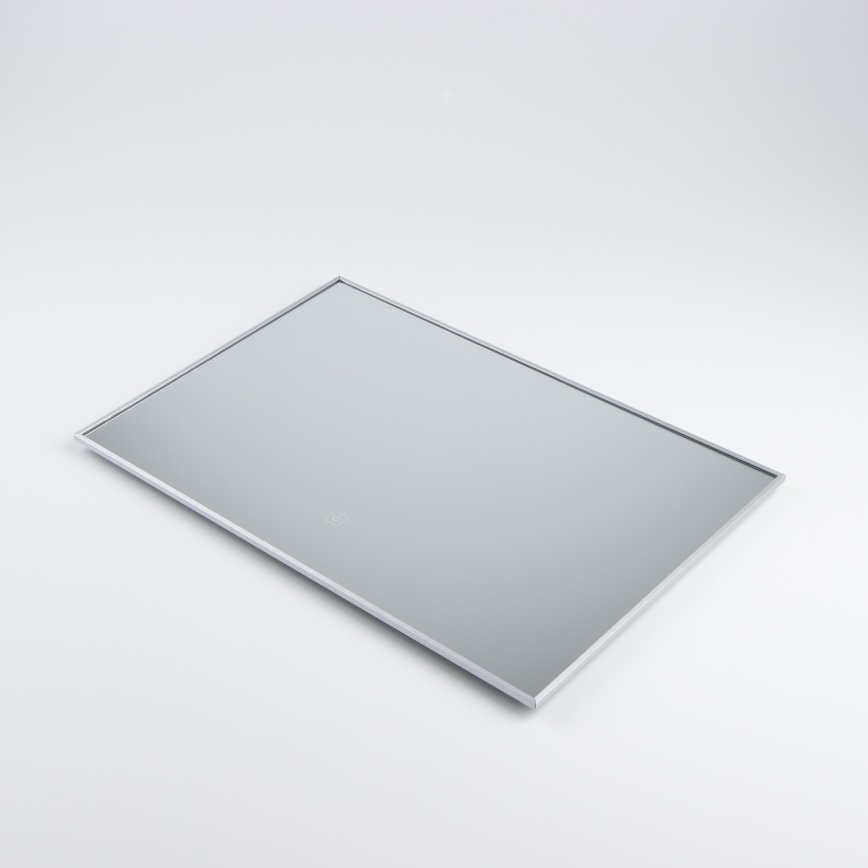 Brilagi - LED Badezimmerspiegel DESIO LED/20W/230V 40x60 cm silber IP44 CRI 90 dimmbar + CCT