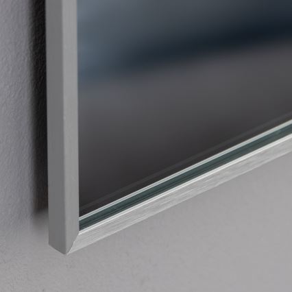 Brilagi - LED-Badezimmerspiegel DESIO LED/30W/230V 60x90 cm, silber, IP44, CRI 90, dimmbar + CCT