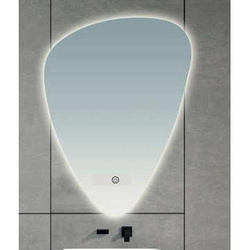 Brilagi - LED Badezimmerspiegel GOCCIA LED/19W/230V 67x50 cm IP44 CRI 90 dimmbar + CCT