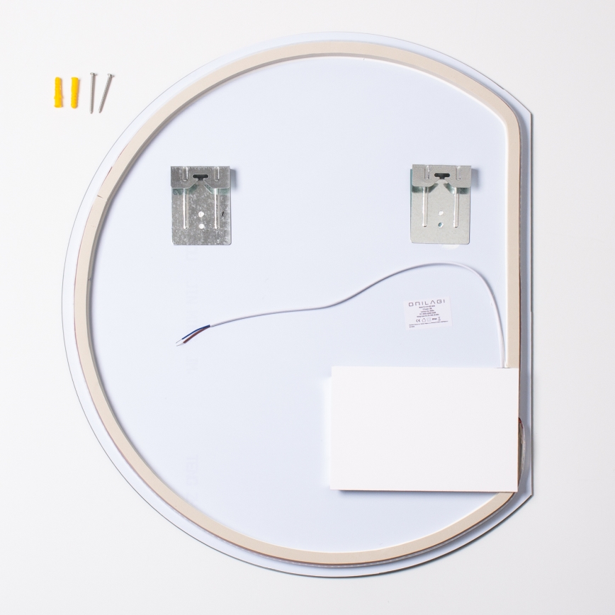Brilagi - LED-Badezimmerspiegel MEZZO LED/18W/230V 60x50 cm IP44 CRI 90 dimmbar + CCT
