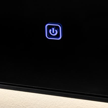 Brilagi - LED-Badezimmerspiegel SUELLO LED/30W/230V 60x90 cm schwarz IP44 CRI 90 dimmbar + CCT