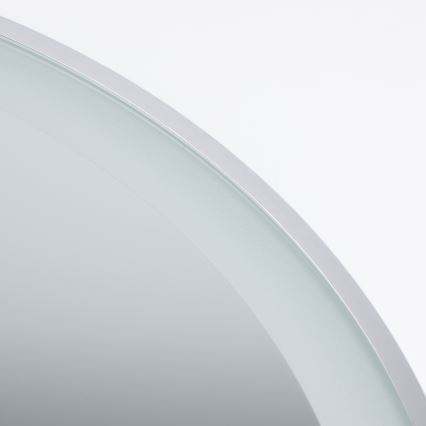 Brilagi - LED-Badezimmerspiegel TORINO LED/19W/230V Ø 60 cm silber IP44 CRI 90 dimmbar + CCT