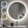 Brilagi - LED Badezimmerspiegel VENA BLACK LED/19W/230V Ø 60 cm IP44 CRI 90 dimmbar + CCT