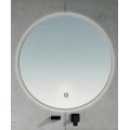 BRILAGI - LED Badezimmerspiegel VENA SILVER LED/19W/230V Ø 60 cm IP44 CRI 90 dimmbar + CCT