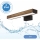 Brilagi - LED-Badezimmerspiegelbeleuchtung WOODY MIRROR LED/8W/230V 40 cm IP44 Eiche Nussbaum/Schwarz