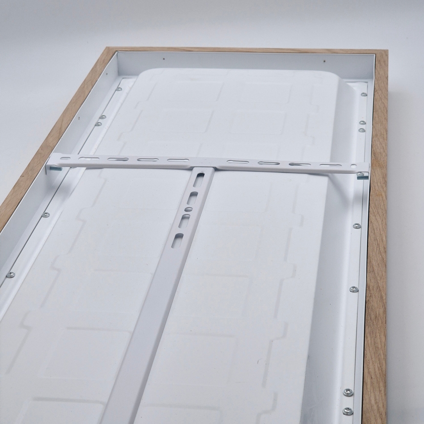 Brilagi - LED Deckenleuchte WOODY FRAME LED/40W/230V 120x30 cm IP44 Eiche