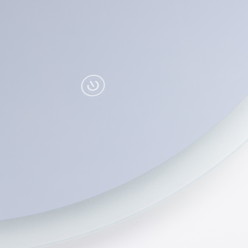 Brilagi - LED-Badezimmerspiegel CUNEO LED/19W/230V Ø 60 cm IP44 CRI 90 dimmbar + CCT