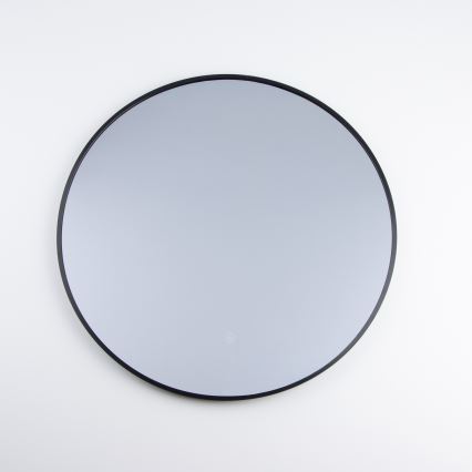 Brilagi - LED-Badezimmerspiegel NOVARA LED/19W/230V Ø 60 cm schwarz IP44 CRI 90 dimmbar + CCT
