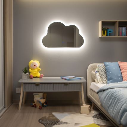 Brilagi - LED-Badezimmerspiegel NUVOLA LED/19W/230V 37x60 cm IP44 CRI 90 dimmbar + CCT