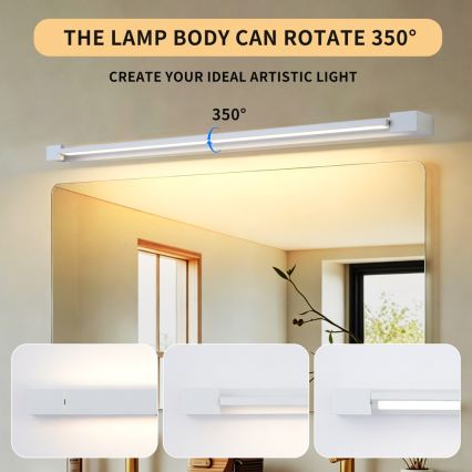 BRILAGI - LED-Beleuchtung für Badezimmerspiegel AQUA LINE LED/28W/230V 100 cm IP44 weiß CRI 90
