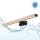 Brilagi - LED-Badspiegelleuchte 3-in-1 WOODY MIRROR LED/12W/230V 60 cm IP44 schwarz/Eiche