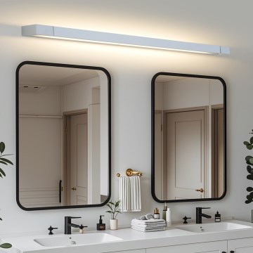 Brilagi - LED-Badspiegelleuchte AQUA LINE LED/36W/230V 120 cm IP44 mattchrom