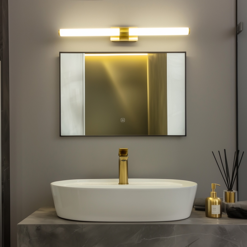 Brilagi - LED-Badspiegelleuchte DIANA LED/10W/230V 60 cm IP44 schwarz
