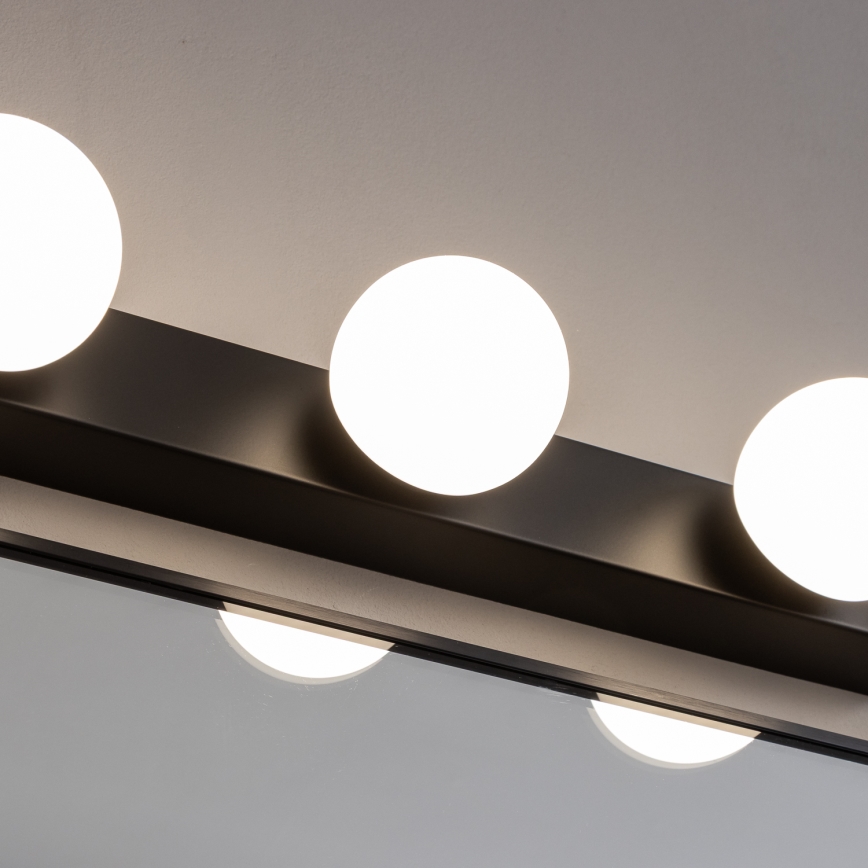 Brilagi - LED-Spiegelleuchte für Badezimmer HOLLYWOOD 3xLED/3W/230V 39 cm IP44 schwarz