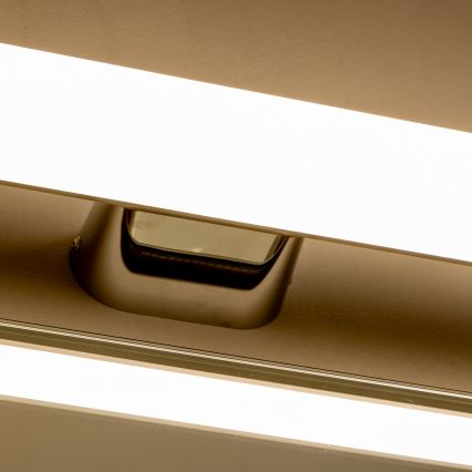 Brilagi - LED-Spiegelleuchte TUBE, 15 W, 230 V, 3000/4000/6500 K, IP44, glänzender Chrom