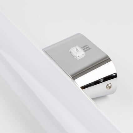 Brilagi - LED-Spiegelleuchte TUBE, 15 W, 230 V, 3000/4000/6500 K, IP44, glänzender Chrom