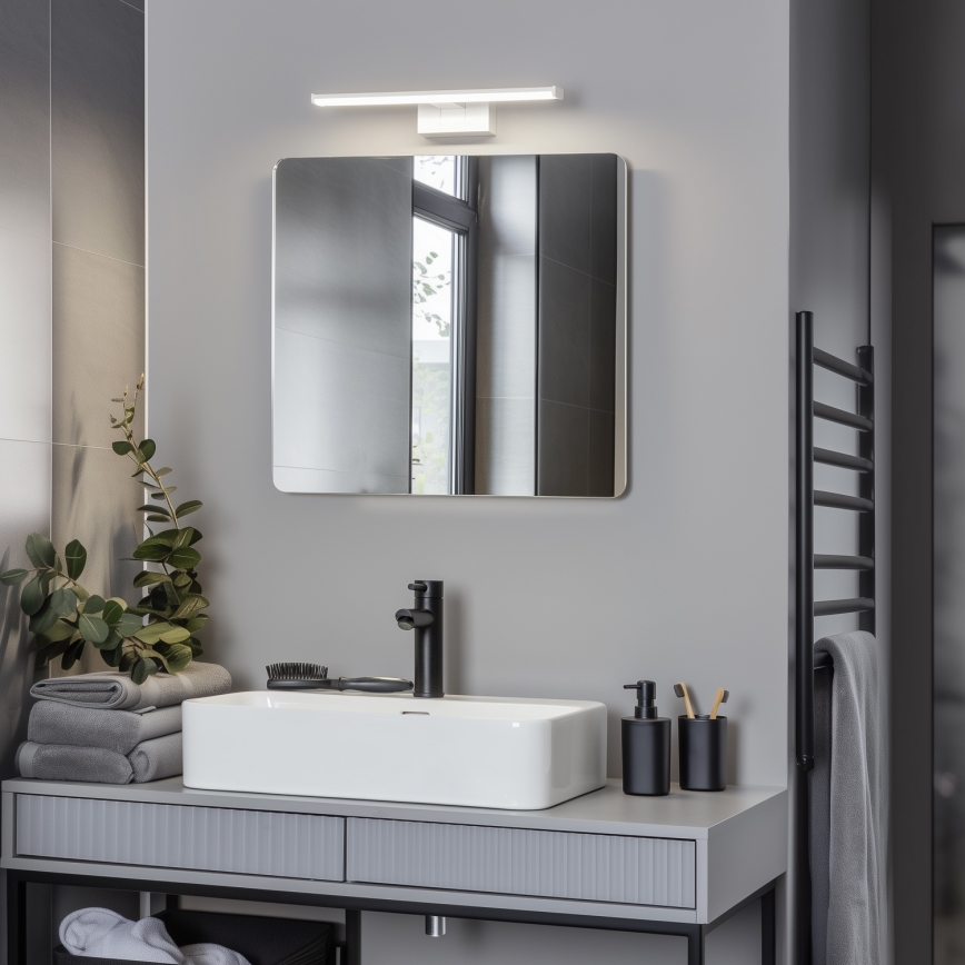 Brilagi - VESTRA 3-in-1 LED/8W/230V 40 cm IP44 weiß