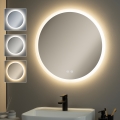 Brilagi - LED beheizter Badezimmerspiegel CLARA PRO LED/19W/230V Ø 60 cm IP44 CRI 90 dimmbar + CCT