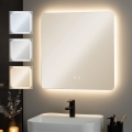 BRILAGI - LED-beheizter Badezimmerspiegel DIANA LED/17W/230V 60x60 cm IP44 CRI 90 dimmbar + CCT