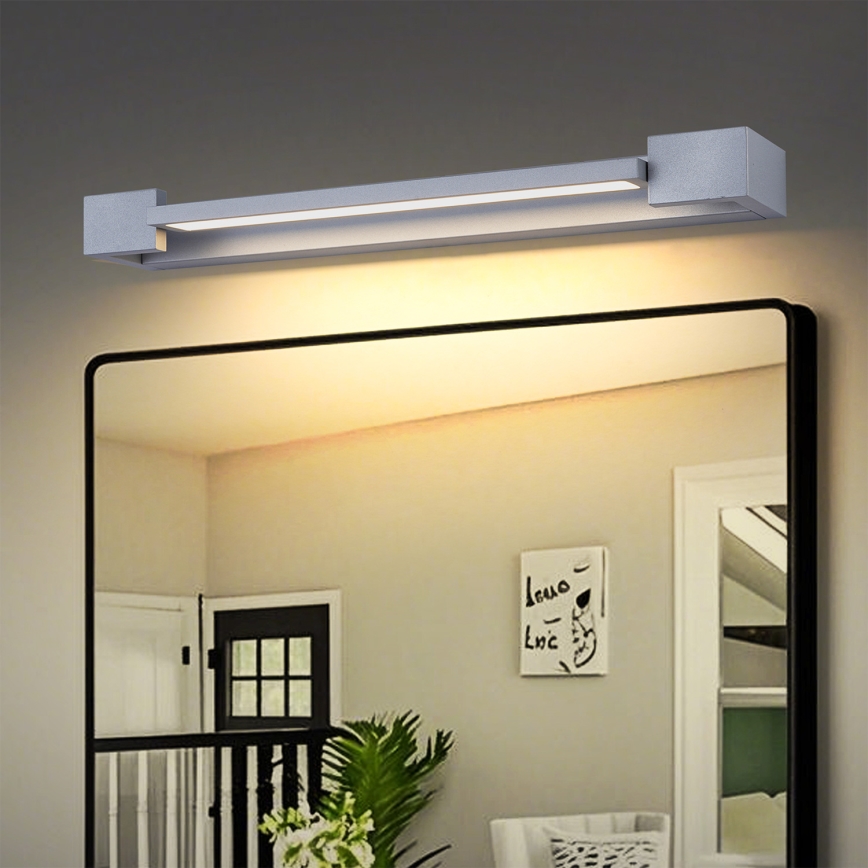 Brilagi - LED Badezimmer-Spiegelleuchte AQUA LINE LED/12W/230V 45 cm IP44 mattchrom CRI 90