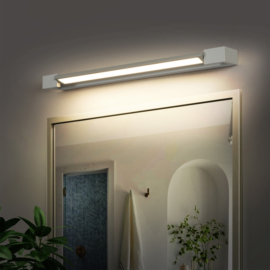 Brilagi - LED-Beleuchtung für Badezimmerspiegel AQUA LINE LED/18W/230V 60 cm IP44 mattchrom CRI 90