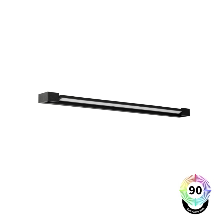 BRILAGI - LED-Badspiegelleuchte AQUA LINE LED/20W/230V 80 cm IP44 schwarz CRI 90