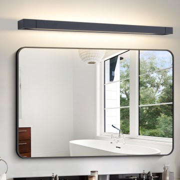 Brilagi - LED-Beleuchtung für Badezimmerspiegel AQUA LINE LED/24W/230V 90 cm IP44 schwarz CRI 90