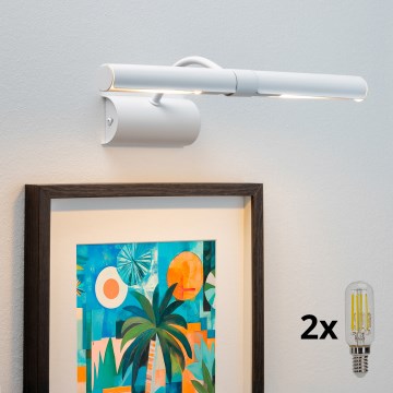 Brilagi - LED-Bilderleuchte DANAE 2xE14/4W/230V 3000K weiß