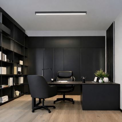 Brilagi - LED Deckenanbau- und Pendelleuchte SYNODICO LED/30W/230V 4000K Anthrazit